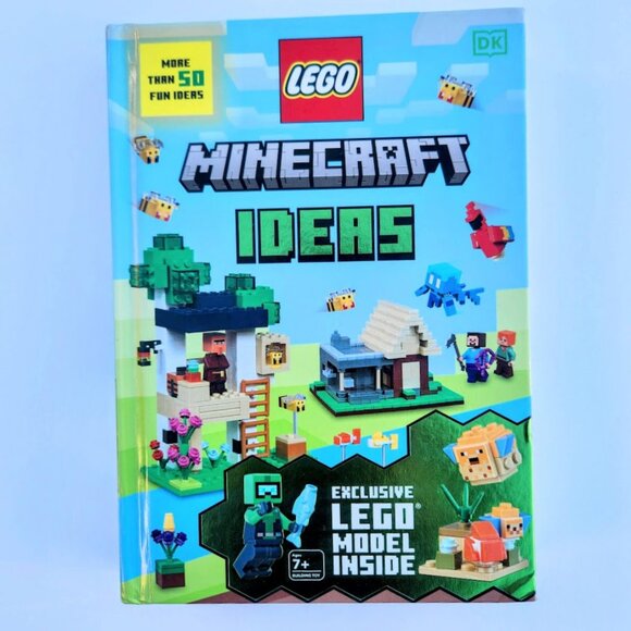 Lego Minecraft Ideas Book Hardcover Builds 9780744099157 ISBN-10 ‏ : ‎ 074409915 - Picture 1 of 15